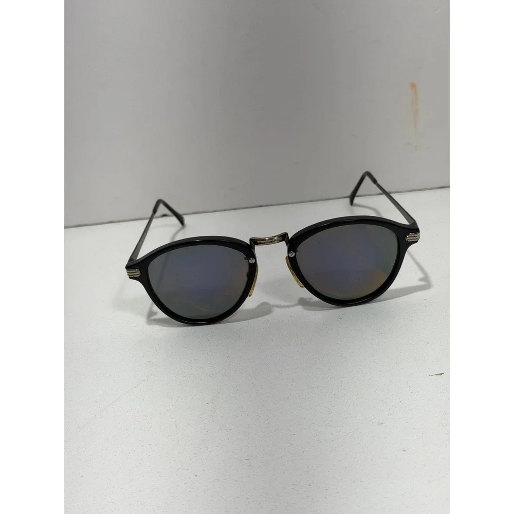 Tekna Berliner frames Sunglasses Round‎ Made in Japan Silver Hardware with Pouch